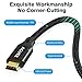 AGVEE 2 Pack 10ft Mini USB Cable, Braided Durable USB-A to Mini-B Charger Charging Cord for TI-84, Garmin GPS, Go-Pro Hero 4 3 2 HD, PS3 Controller, Canon Camera, Blue Yeti Microphone, Black