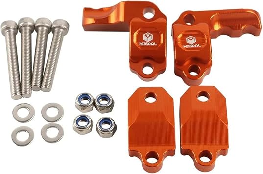 Master Cylinder Protectors Cover Off-Road Motorcycle Compatible with K &T& M Husq& &Varna Sherco