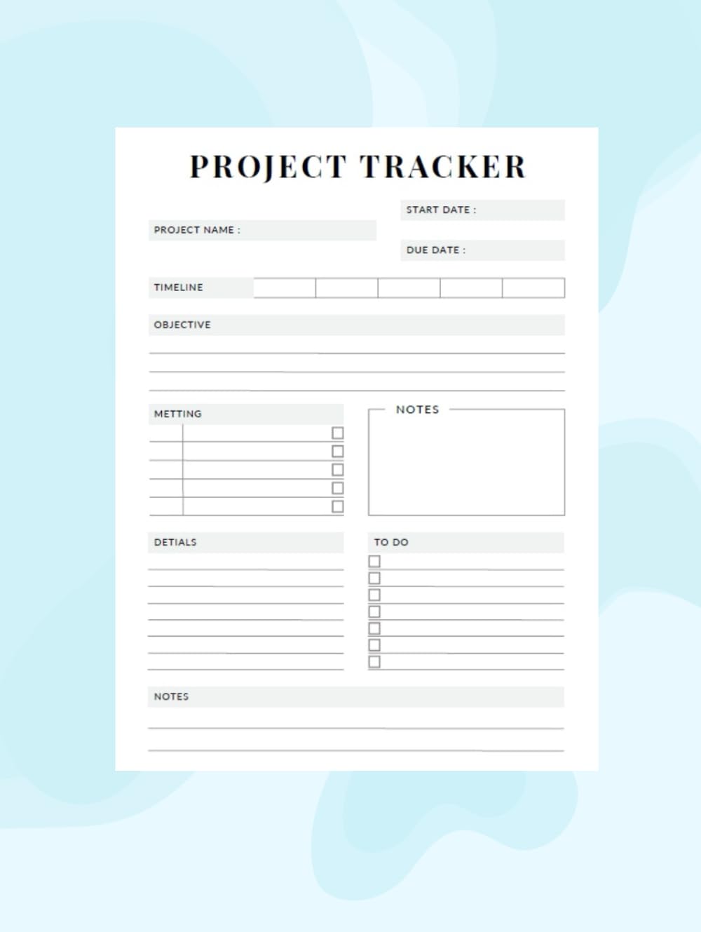PROJECT TRACKER PLANNER NOTEBOOK V.D.S: compound interest, everything you do count