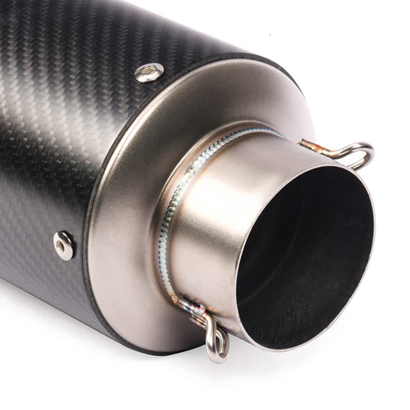 Tubo Silenciador de Escape Motos Universal 60 mm