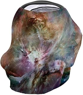 Baby Nursing Cover Breastfeeding Cover Soft Breathable Chemical-Free 360° Coverage, Galaxy Nursing Cover for Breastfeeding Protection - View of Starry Sky