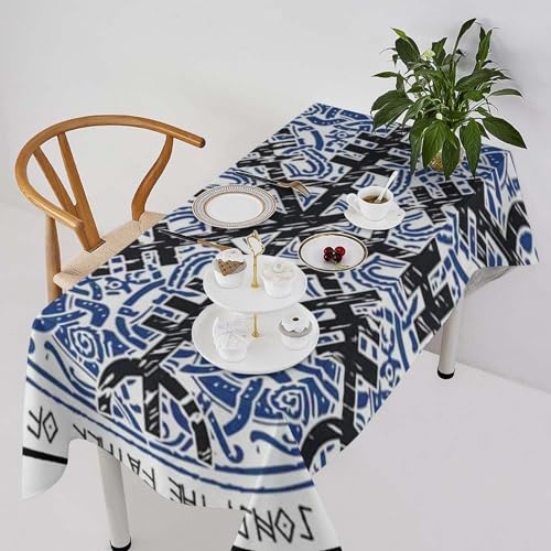 Nappe Viking durable impression 3D haute qualité 55x75