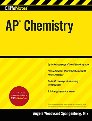 Amazon Com Cliffsnotes Ap Chemistry Ebook Spangenberg Angela Woodward Kindle Store