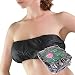 Appearus 50 Ct. Bandeau Bra - Women's Disposable Spa Strapless Bras for Spray Tanning, Individually Pack (Black/DB102BLK)