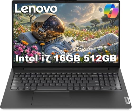 Image of Lenovo V15 Gen 5 Business Laptop (15.6 inch FHD Anti-Glare, Intel 10-Core i7-240H (> Ultra 7 155U), 16GB DDR5 RAM, 512GB SSD), Webcam w /Shutter, Numeric Keypad, Ethernet, HDMI, Win 11 Pro (Renewed)