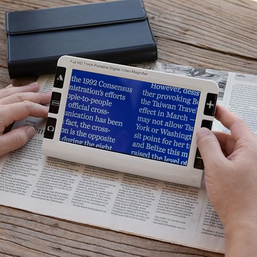 Ayuda de lectura digital para baja visión que reduce el cansancio ocular 2