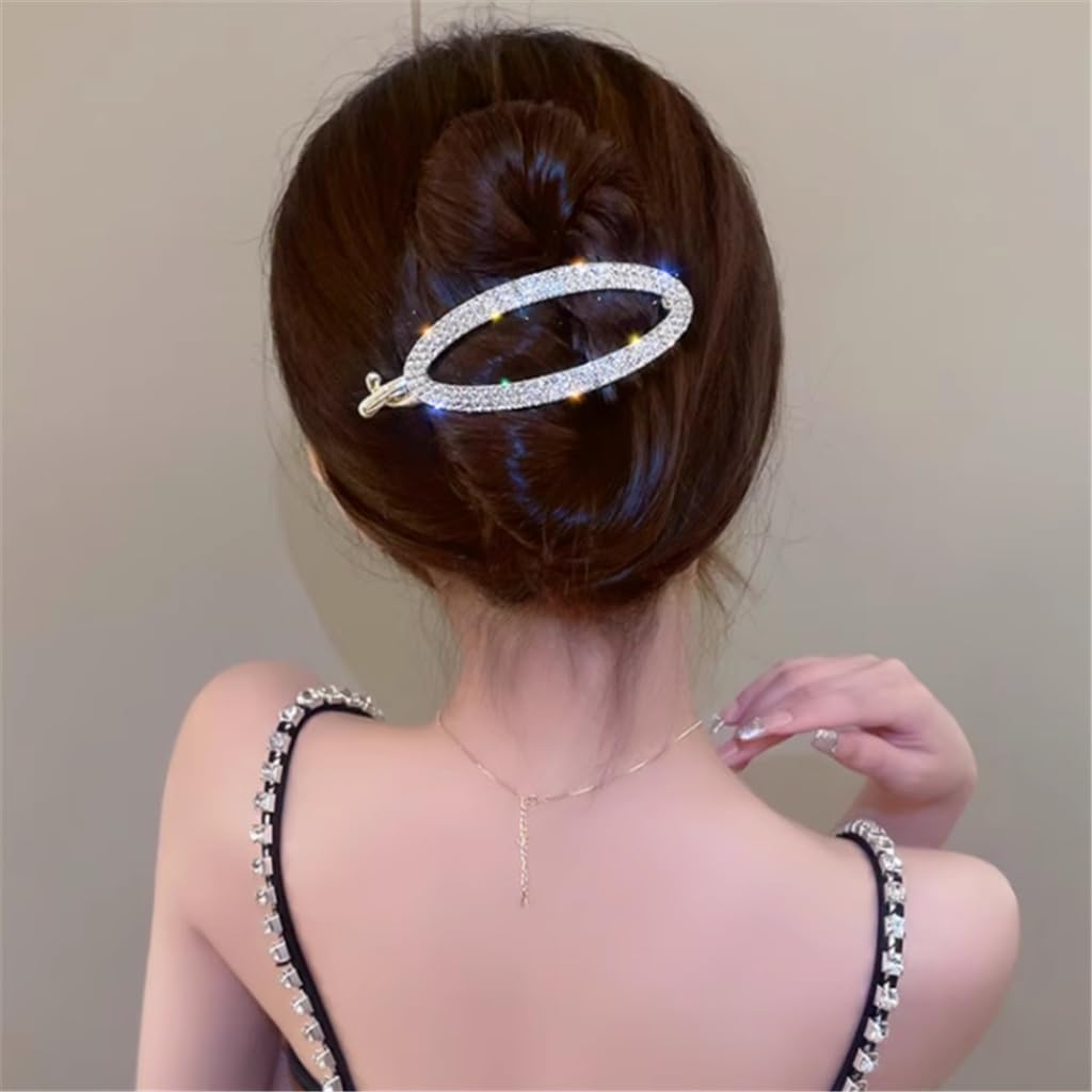 Pince à cheveux en diamant pour femmes accessoire de coiffure coréen été
