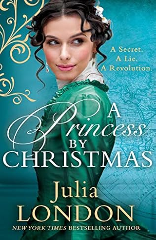 book cover of A Princess By Christmas