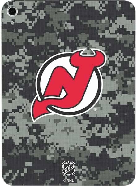Skinit Decal Tablet Skin Compatible with iPad 11th Gen (2025) - Officially Licensed NHL New Jersey Devils Distressed Design