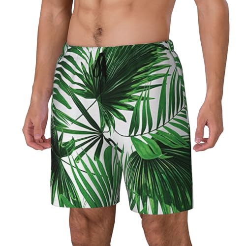 Pantalones cortos transpirables Palm Tree de secado rápido para surf y deporte 2