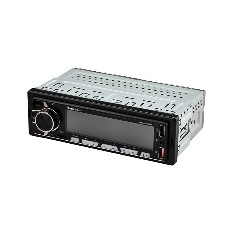 Estéreo de Auto Hannibal HBM-103 BT con Bluetooth y USB miniatura 1