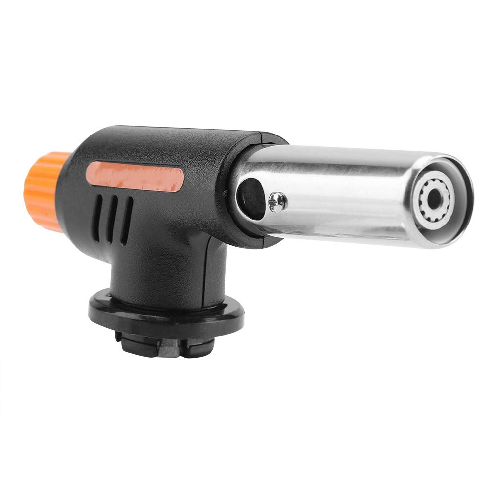 DEWIN Antorcha de Pistola de Llama, Antorcha de Gas para Acampar Soldadura Encendedor de Fuego Quemadores de Butano Pistola de Llama para Barbacoa