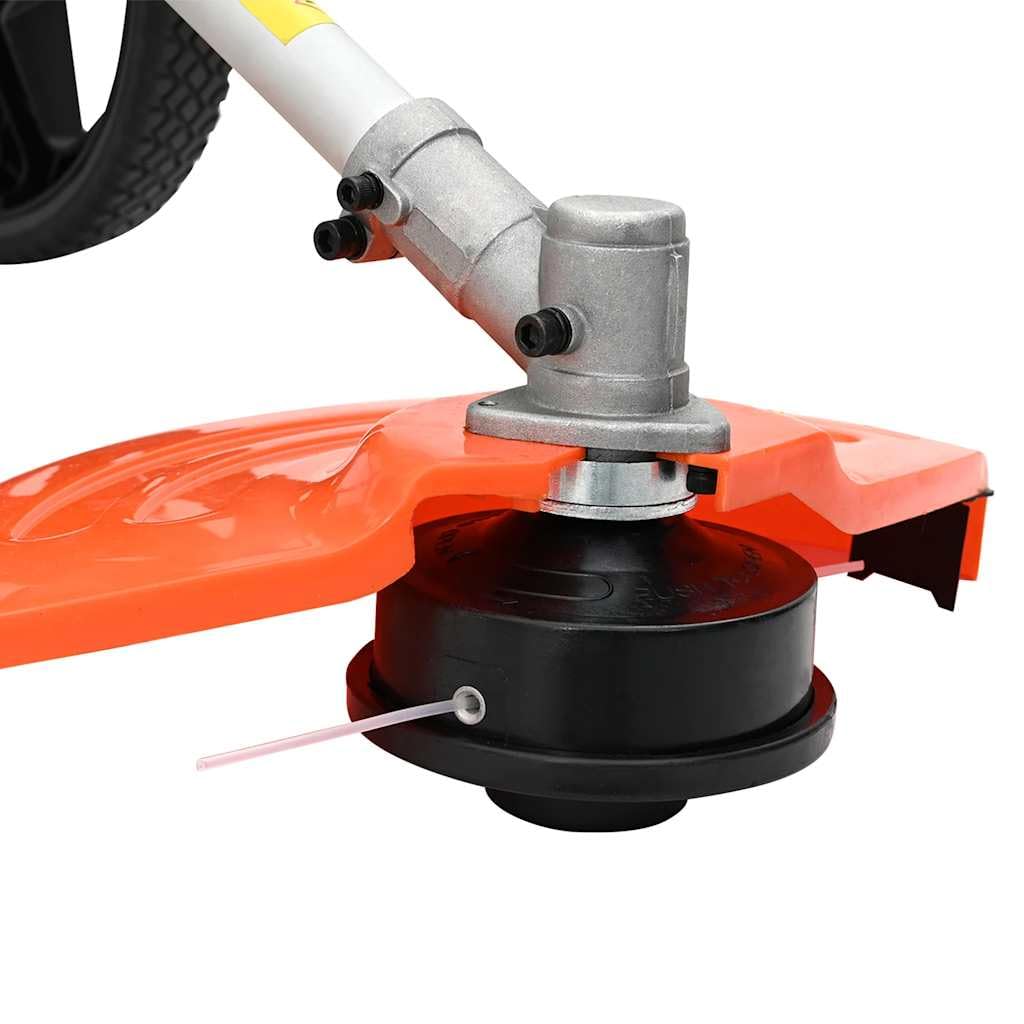 vidaXL Freischneider mit Rädern Orange 52 cm³ 1,45 kW