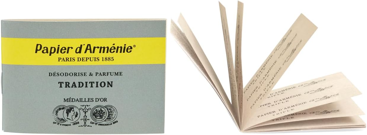 Traditional Burning Papers - 1 Book of 12 Sheets