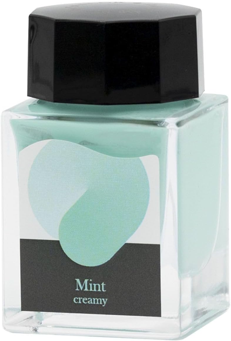 Sailor Fountain Pen Dip Pen Bottle Ink Dipton Creamy Ink Mint Creamy 13-1801-205 Bottled Ink Specifically Designed for Dip Pens