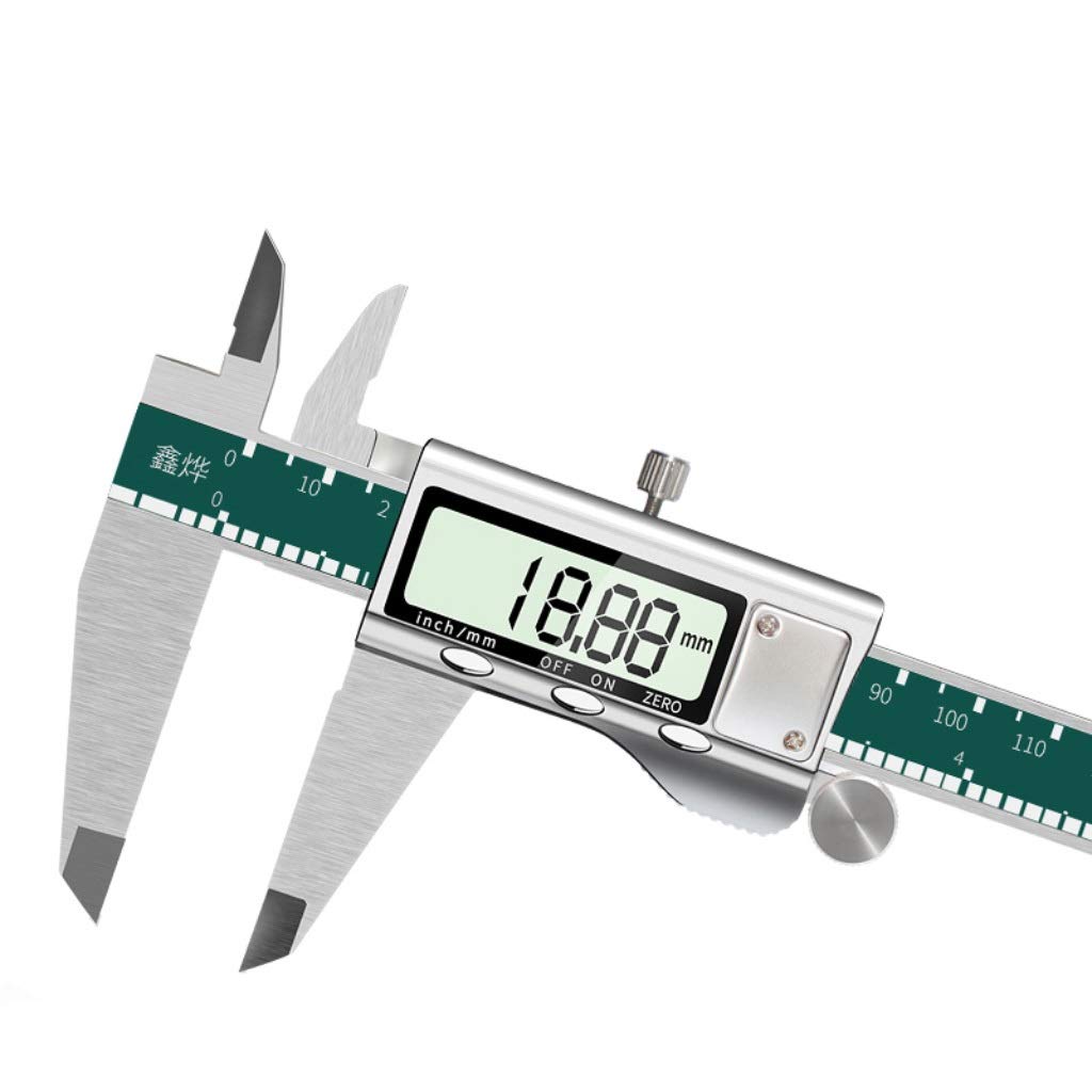 Suwalizki Elektroniczny Cyfrowy Cyfrowy Zacisk Ze Stali Nierdzewnej Vernier Caliper High Precision Industrial Pomiar Narzędzia Zakres: 0-150mm