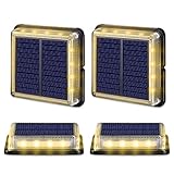 ⚡【IP68 Wasserbeständigkeit】Der Lampenschirm besteht aus hochwertigem Material, wodurch das Produkt nicht nur exquisit und robust ist, sondern auch eine höhere Wasserbeständigkeit und Haltbarkeit aufweist.Sorgen Sie sich nicht um starken Regen, Schnee, Frost oder Schneeregen. Ideal für Außenbereiche wie Gärten, Straßen, Gehwege