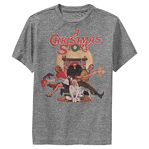 A Christmas Story Poster Boys Short Sleeve Tee Shirt