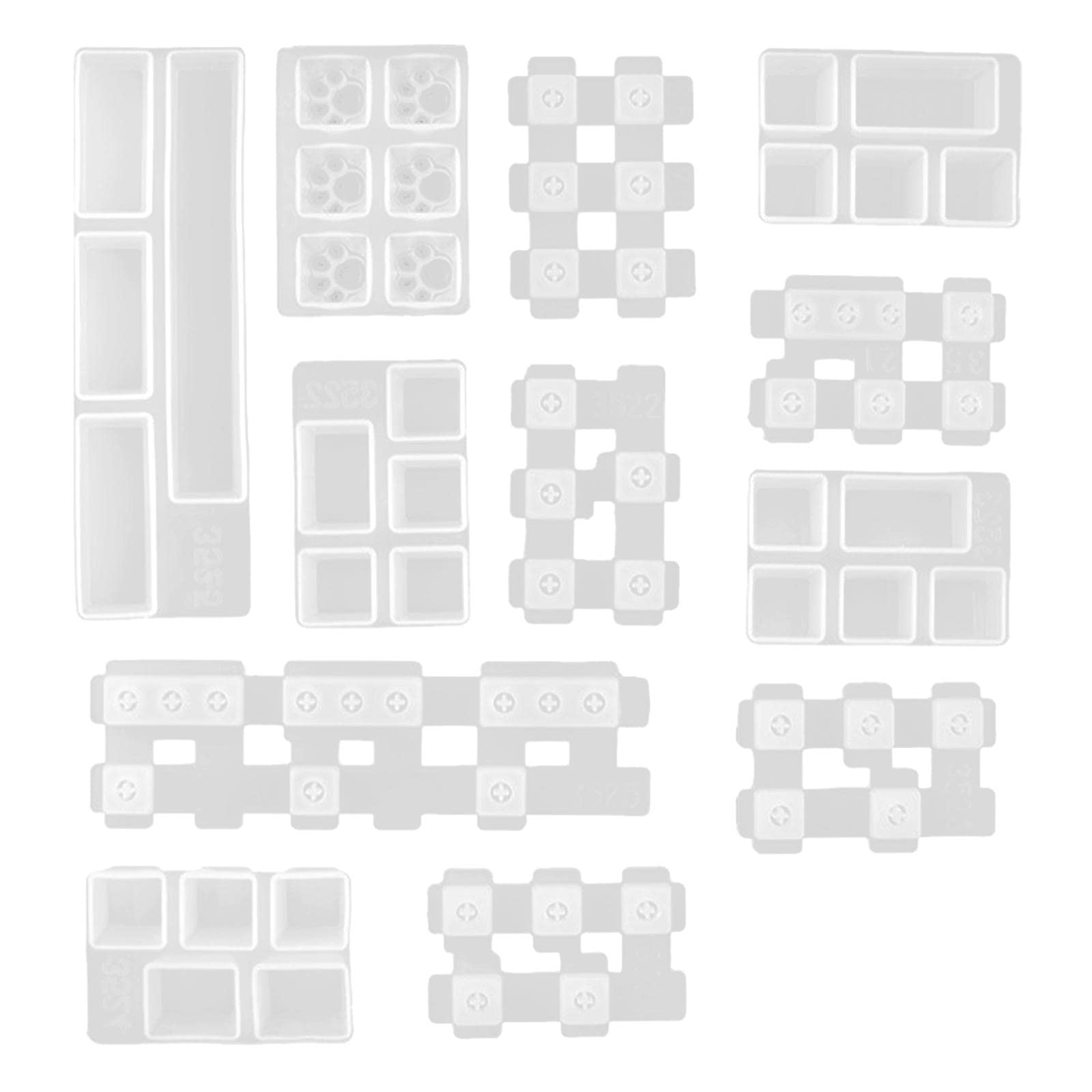 CB® Keycaps Resin Mold Keycap Crafting Epoxy Mould Key Puller Cat Claw Molds Tab|Crafts | Multi-Purpose Craft Supplies | Crafting Pieces-image-36