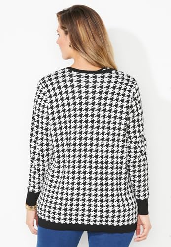 Catherines Women's Plus Size Liz&Me Classic Cardigan2