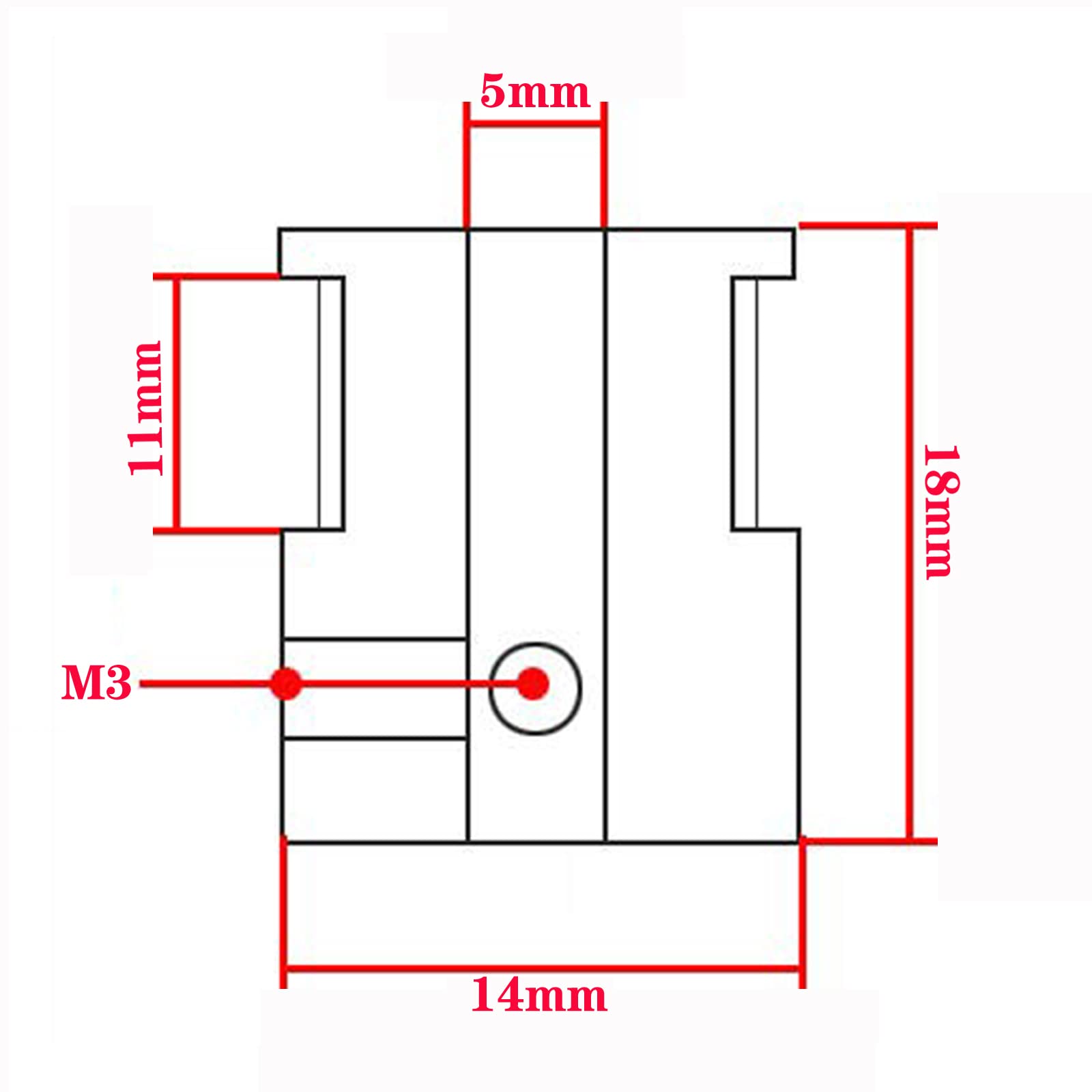 Gt2 16T 5B Koła pasowe z paskiem rozrządu 16 zębów 5 mm wał otworu, 10 mm szerokości do Reprap Prusa I3, wycinarki laserowe maszyny CNC i drukarki 3D