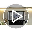 Gevi 15 Bar Espresso Kaffeemaschine Espressomaschine mit professionellem Milchaufschaumdüse,Edelstahl-Espressomaschinen für Cappuccino,Latte & Macchiato,1,5L Wassertank, schwarz – Bild 8