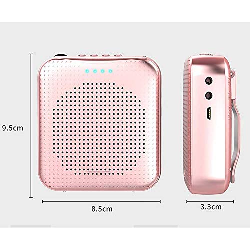 Adesign Draagbare Mini Voice-versterker met bedrade microfoon headset en tailleband, oplaadbare persoonlijke versterker… - Image 8