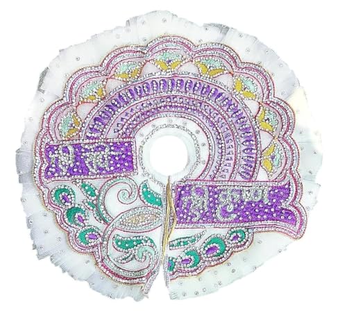 Image of Partish Laddu Gopal Heavy Janamashtmi Poshak Size 6 l Ladoo Gopal Dress l Bal Gopal l Kanha Ji Thakur Ji Dress(A1)