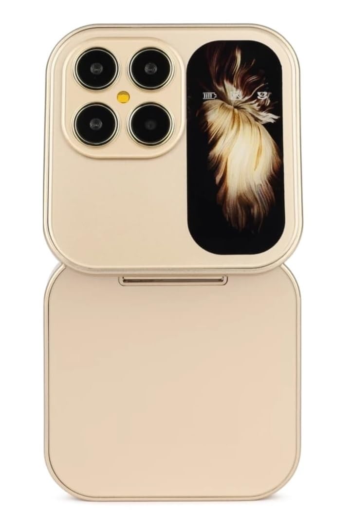 LEYSKY Gamma Mini M2 Flip Phone with Magic Voice System Without Charger (Gold) (B0D6LSRT6T) Amazon Price History, Amazon Price Tracker