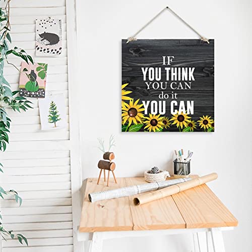 Plaque en bois tournesol déco murale rétro et rétro suspendre