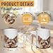 MKIJUHB Yorkie Mug, Yorkshire Terrier Gifts Ceramic Coffee Cup With Handle, Yorkie Gifts for Women Men, Dog Mom Dad Lovers Gift Tea Mug, 11 Ounce