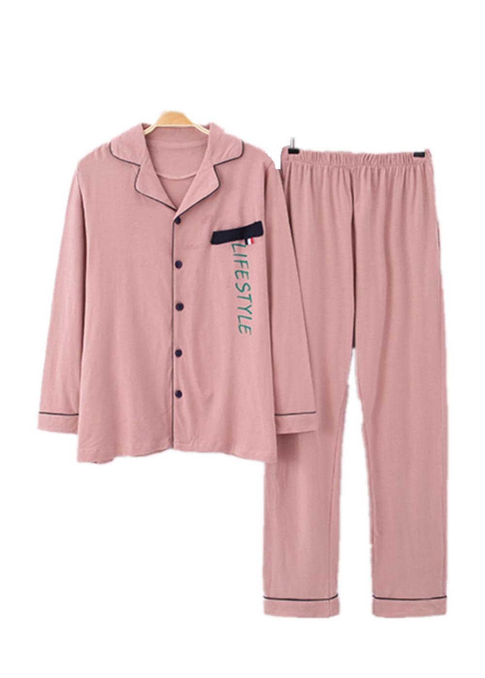 Women Pajamas Sleepwear Two Piece Set Autumn Pajama Set Long Sleeve Casual Plus Size Pijama Homewear Female Nightwear