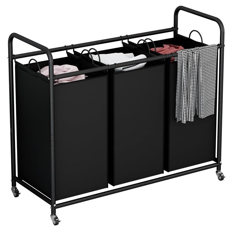 Panier de rangement pour vêtements sales idéal pour la buanderie