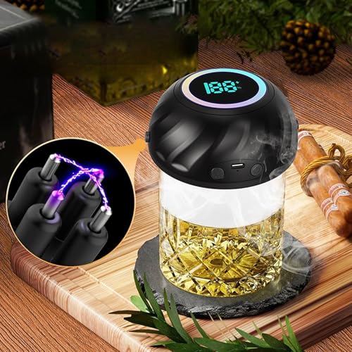 Fumoir électrique de table avec LED pour fumer viande maison - 4