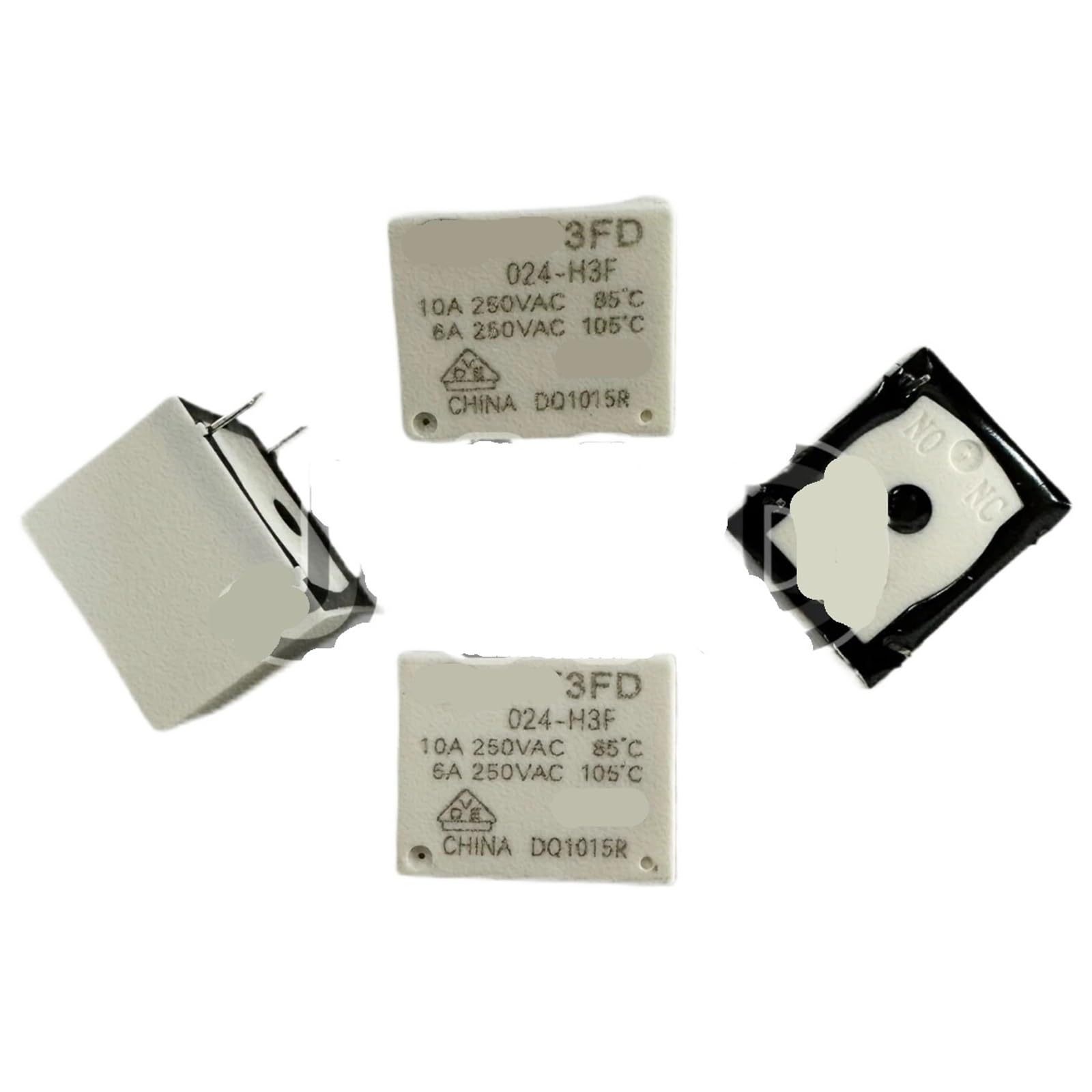 Relais 24V 10A 3FD-024-H3F résout les pannes de commutation PCB