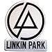 Linkin Park - Iron on patch, White / Black, One Size
