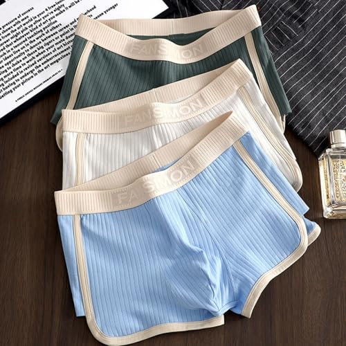 Men's Boxer Briefs, Moisture Wicking & Breathable Underwear, No Riding Up Boxer Briefs with Comfort Waistband4