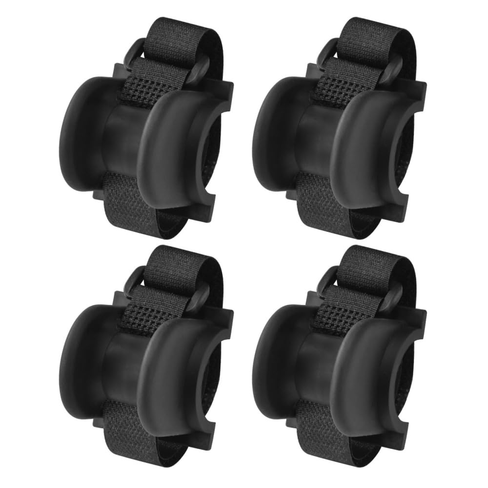 4PCS Fishing Rod Holders for Railings, Portable Fishing Pole Holders for Bridge Railings Ship Railings Seaside Guardrails