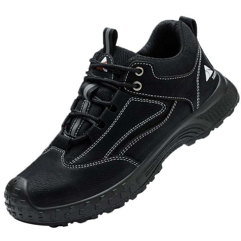 See full amazon price history chart for BERKINS Mens Genuine Leather Steel Toe Safety Shoes for Industrial and Construction use (Black) (Black, 7) BERKINS Mens Genuine Leather Steel Toe Safety Shoes for Industrial and Construction use (Black) (Black, 7) (B0D9MNKKHZ) Amazon Price History, Amazon Price Tracker
