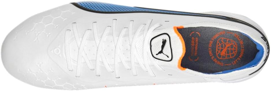 PUMA Mens King Ultimate Soccer Cleats Cleated, Firm Ground, Turf - Blue - Size 9 M