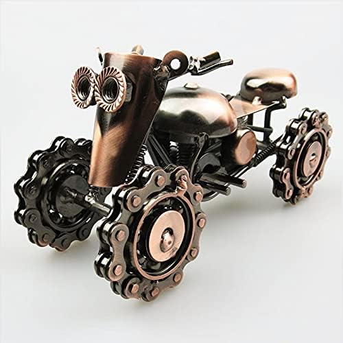 Table Desktop Decor Creative Iron Four-Wheeled Model Ornaments Handicrafts Metal Car Miniature Home Decoration Desktop Crafts Statue Ornament