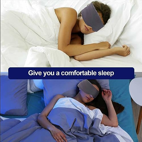 1 maschera per dormire con 2 paia di tappi per le