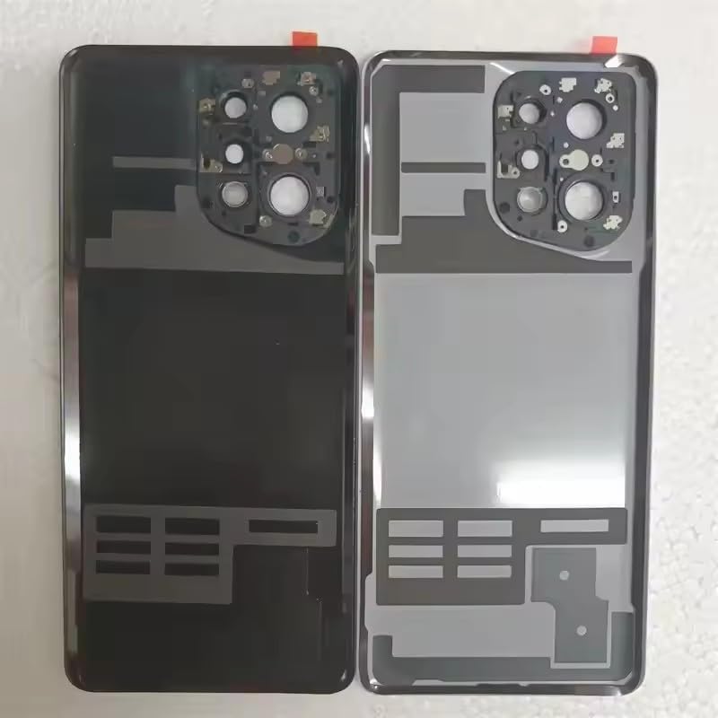 SHOWGOOD for Oppo Find X5 Battery Back Cover Repair Replace Door Phone Rear Case + Camera Lens ﻿ ﻿ (White)