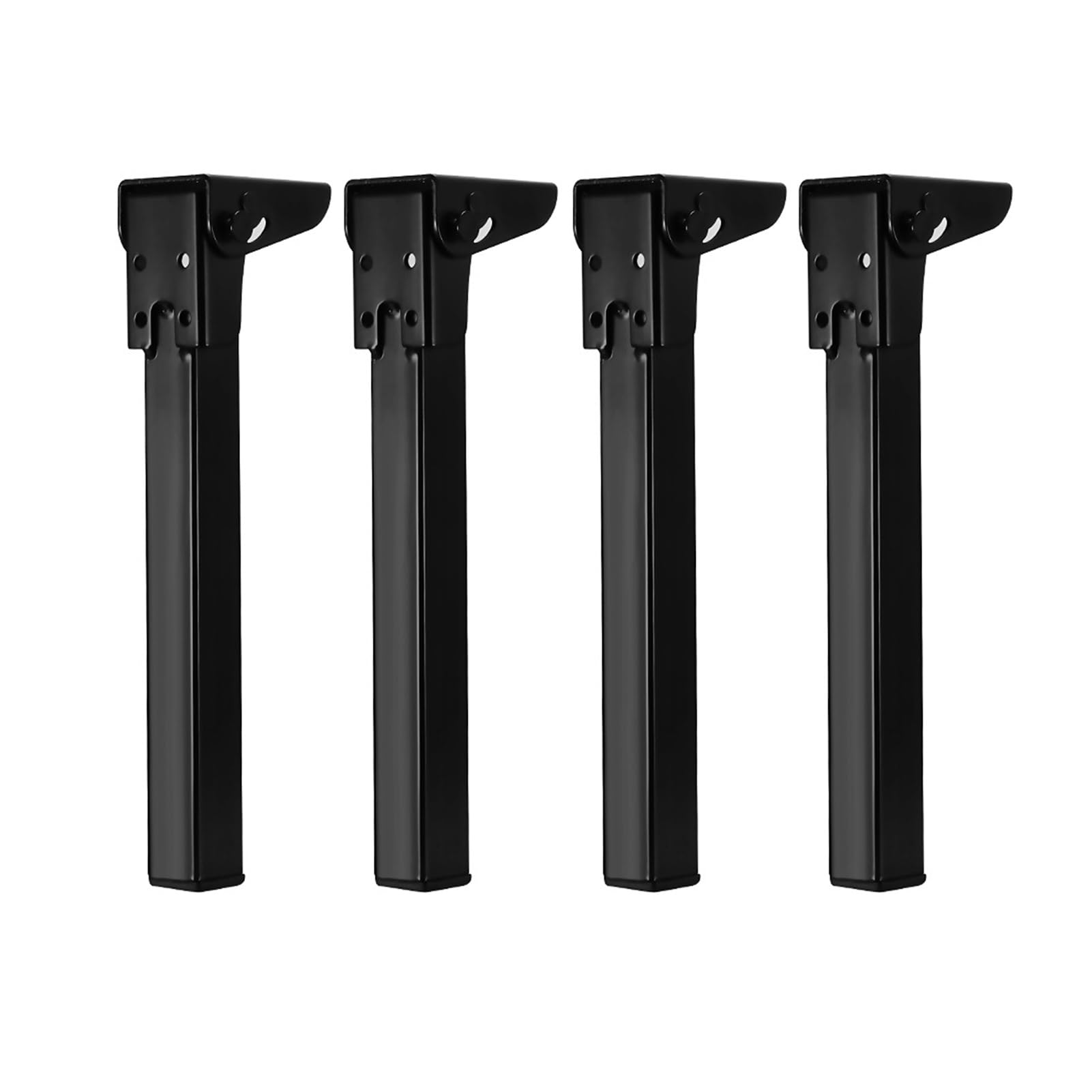 Wytrzymałe metalowe składane nogi do stołu o długości 55 cm, wymienne śruby montażowe DIY na kemping, do kampera, sofy, łóżka, stolika kawowego, solidny sprzęt do użytku domowego i na zewnątrz