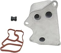 Vista 2 de 06J117021D Enfriador de aceite de motor con kit de juntas de repuesto para Audi A4 A6 Q5 Volkswagen Tiguan Jetta Passat