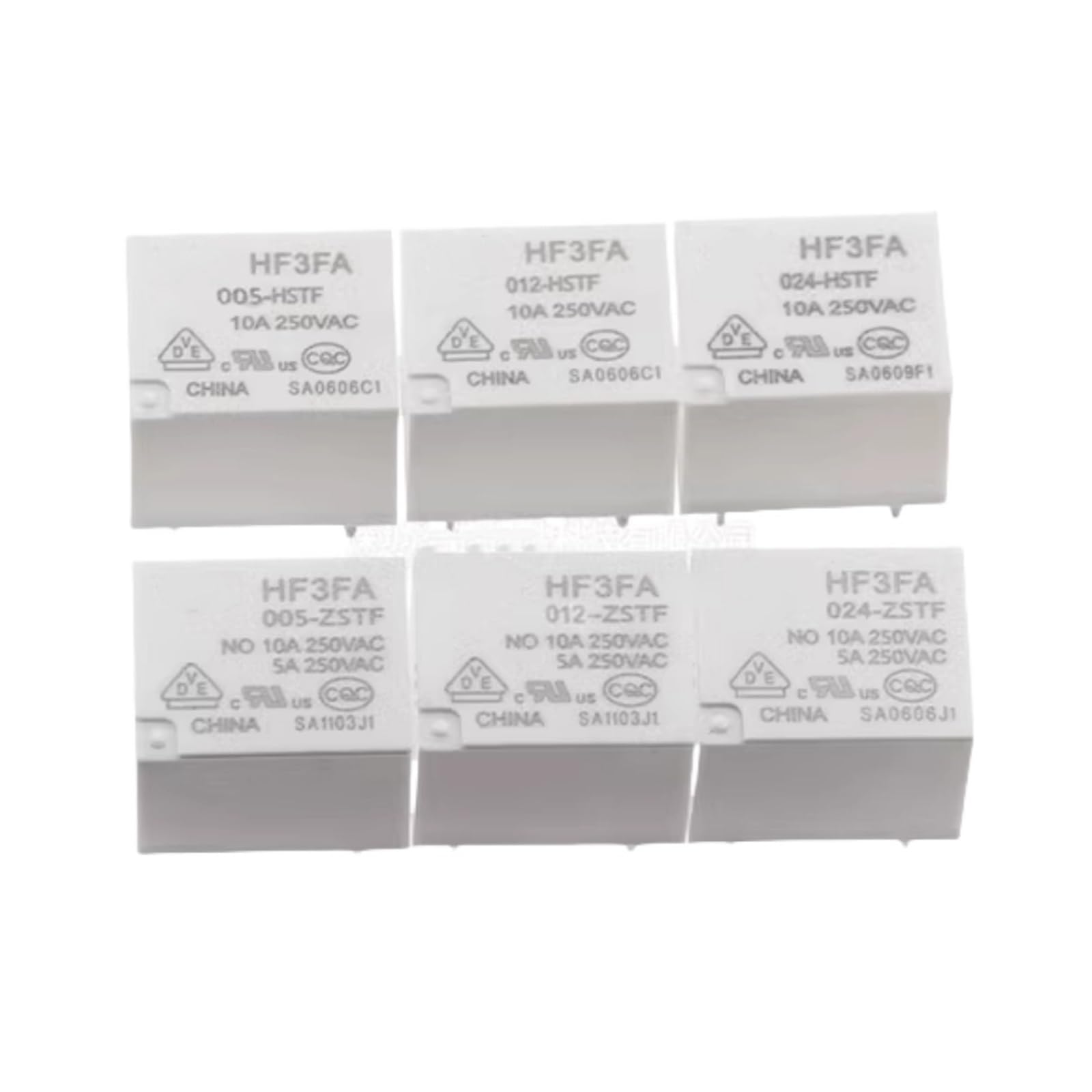 Relais HF3FA-005-ZSTF T73 pour la réparation de l'électroménager