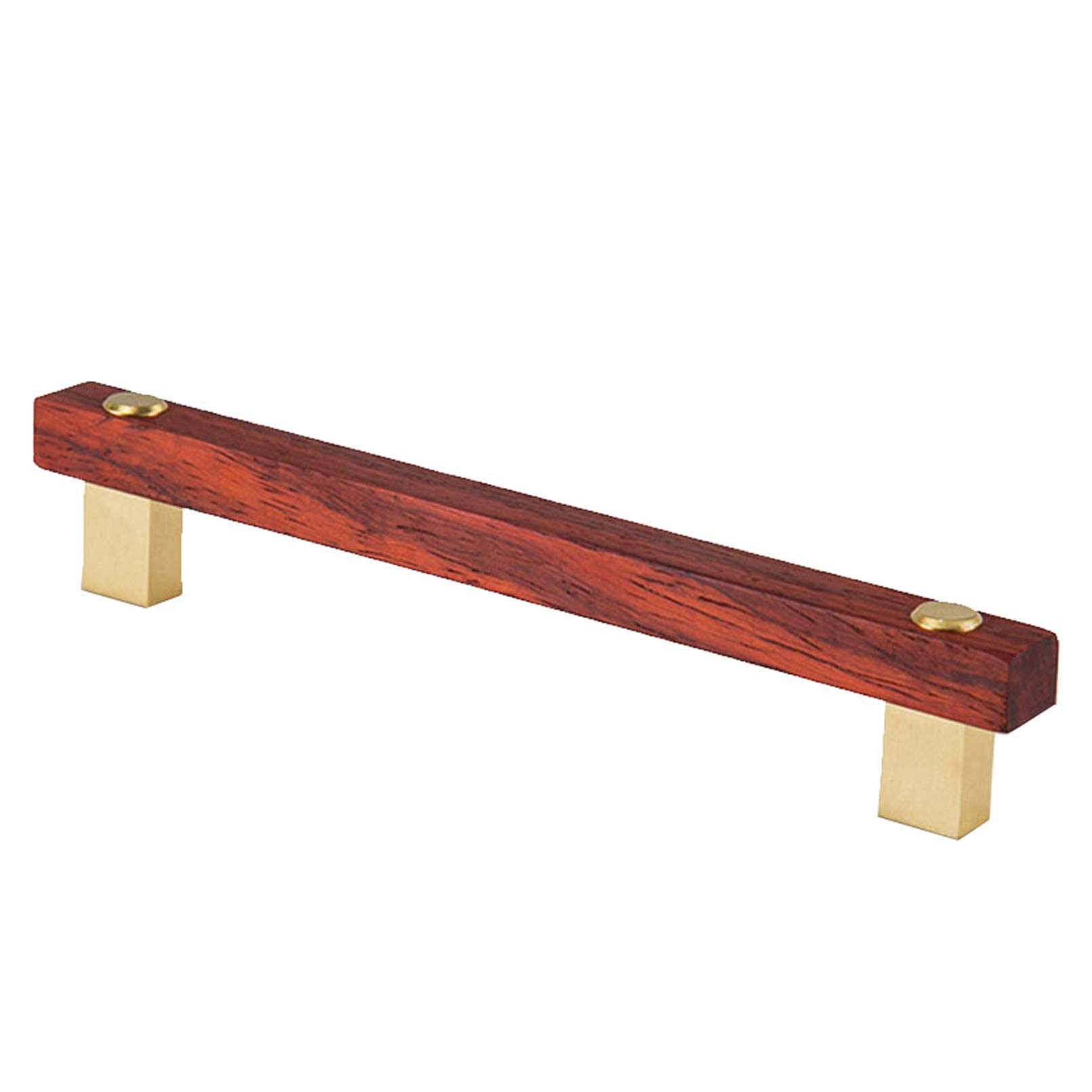 Poignée de porte meuble tiroir en bois naturel 192mm