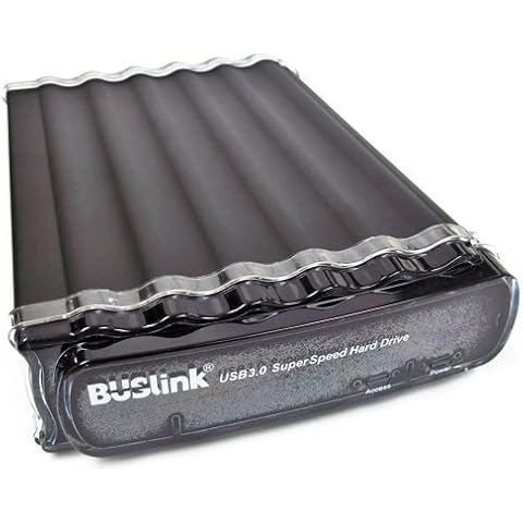 BUSlink USB 3.0 SuperSpeed External Hard Drive 5000 GB Black - External Hard Drives (5000 GB, 3.0 (3.1 Gen 1), Black Cover