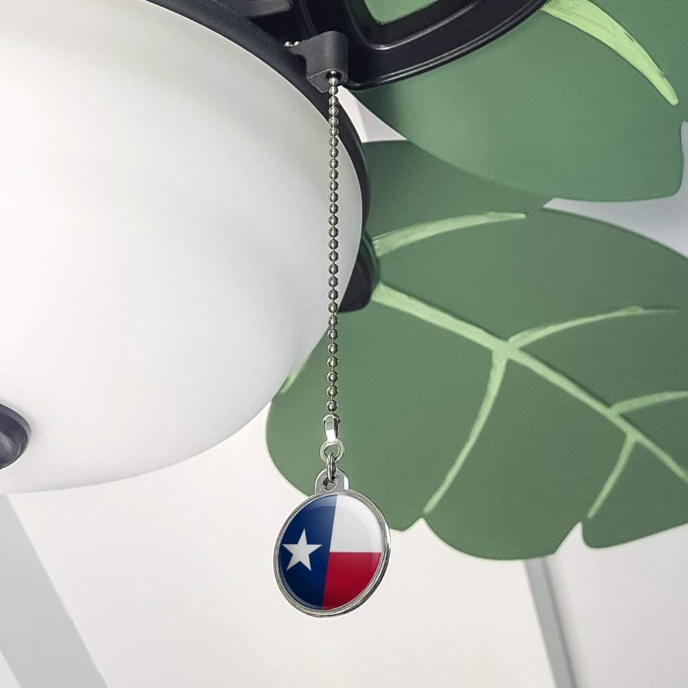 GRAPHICS & MORE Texas State Flag Ceiling Fan and Light Pull Chain