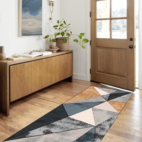 Tapete de cocina anti manchas absorbente suave alfombra de pasillo 4